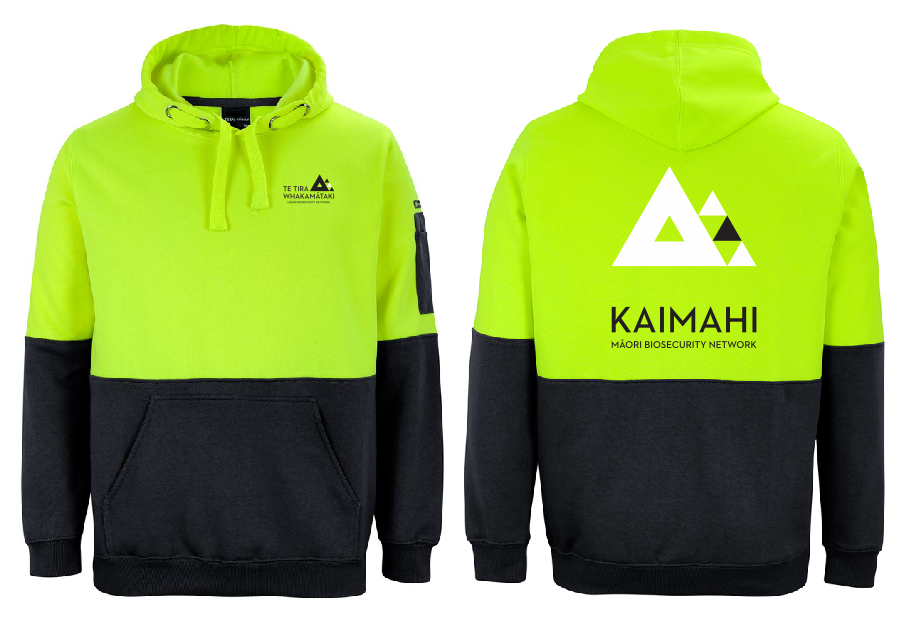 Green Hi Vis Hood